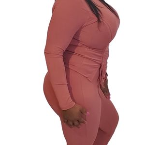 Womens two piece pants and top set